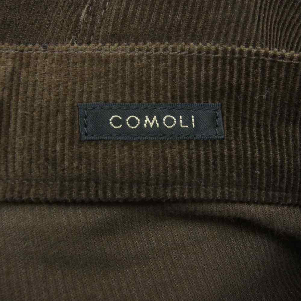 COMOLI コモリ 21AW U03-03010 コーデュロイ 5P パンツ ブラウン系 2【中古】