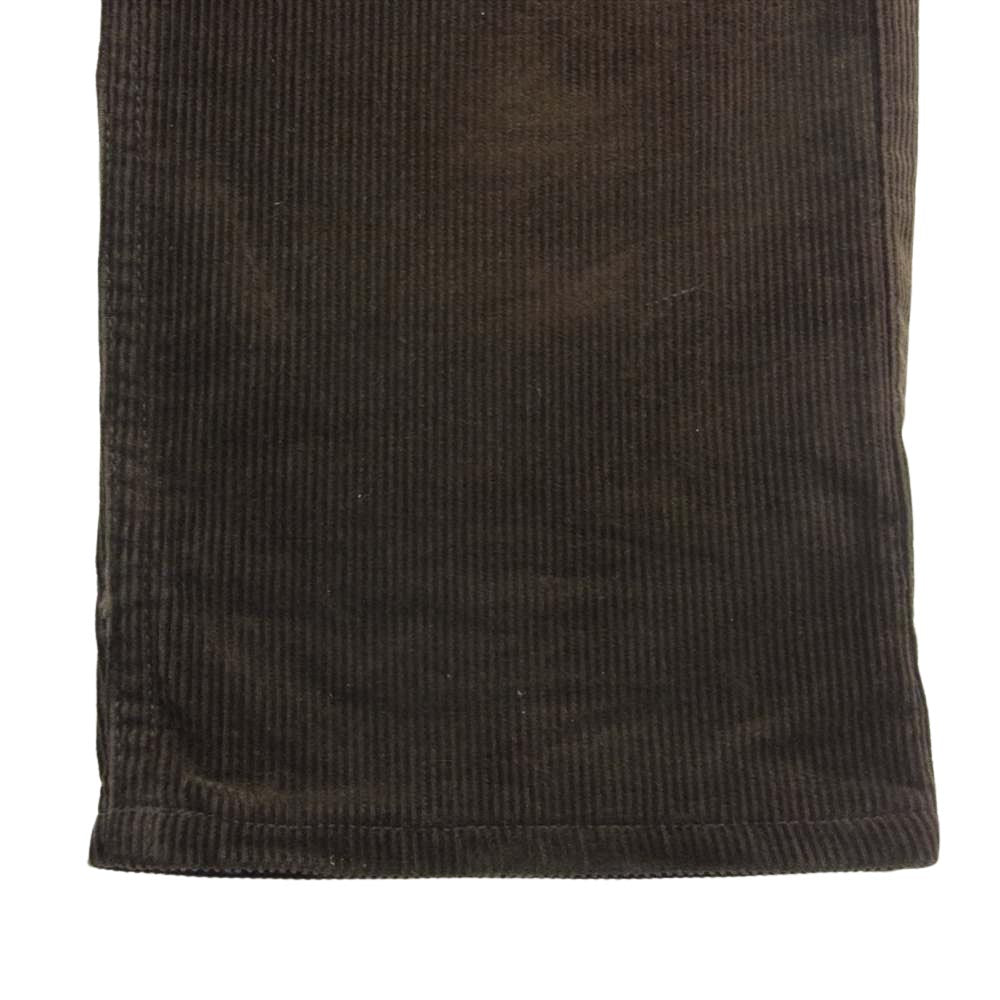COMOLI コモリ 21AW U03-03010 コーデュロイ 5P パンツ ブラウン系 2【中古】