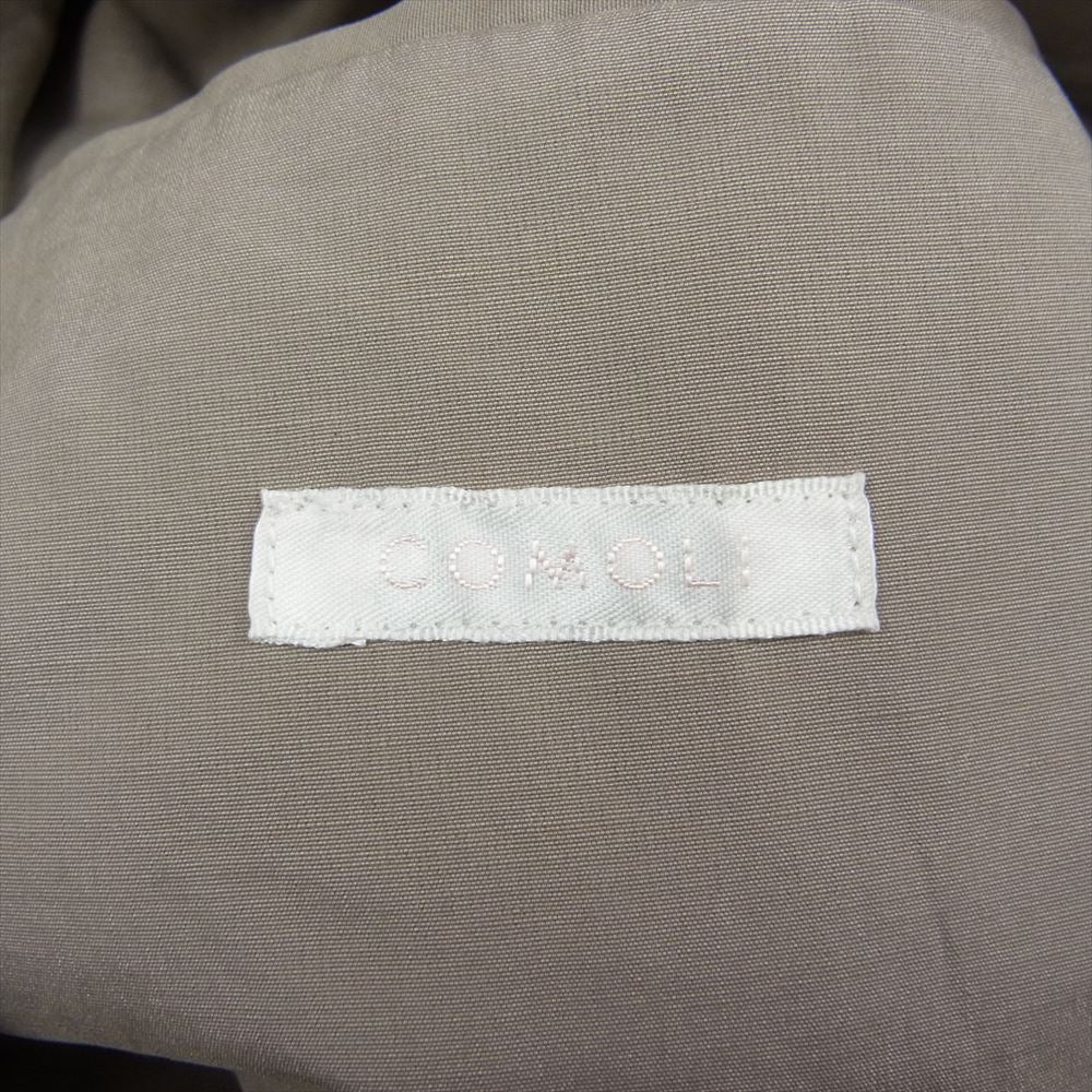 COMOLI コモリ 19SS  P01-04001 バルカラー ステンカラー コート ベージュ系 2【中古】
