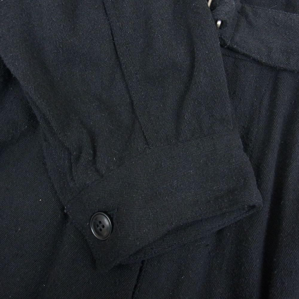 COMOLI コモリ 23SS X01-01010 シルクネップ オールインワン ツナギ ブラック系 1【中古】