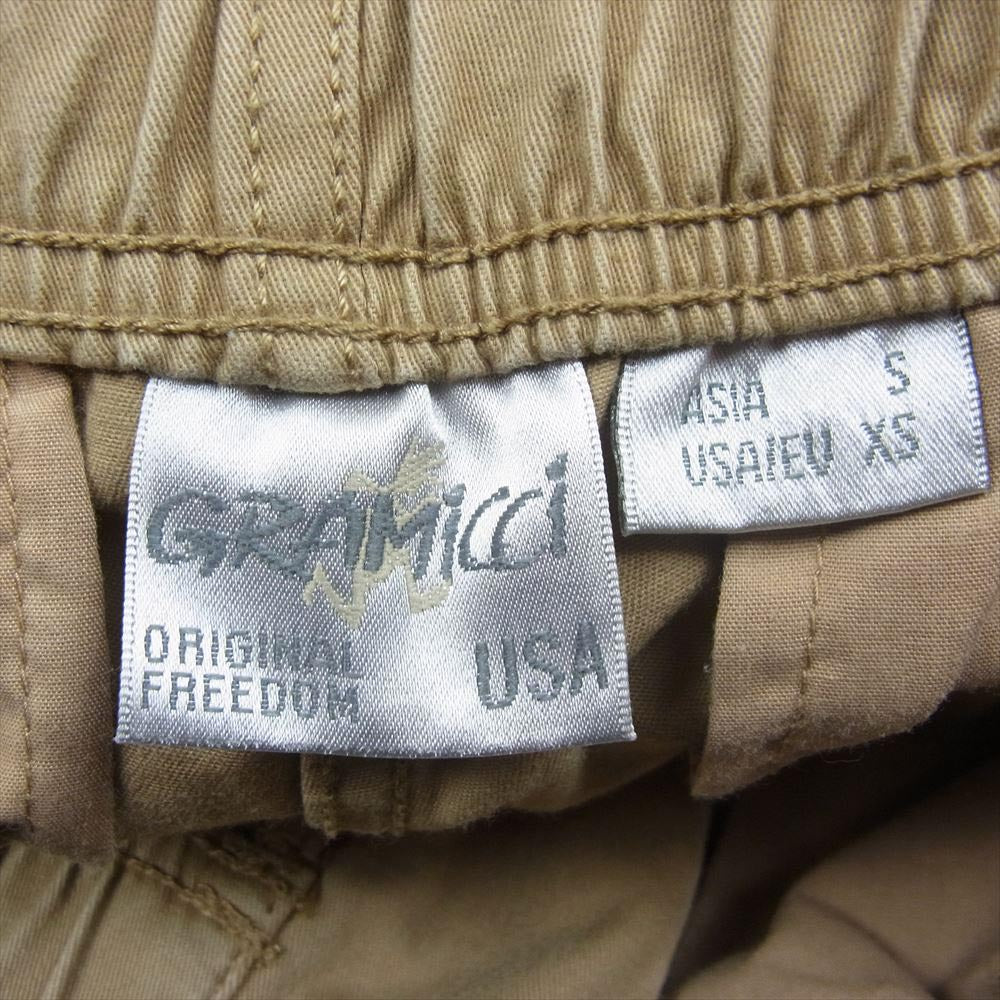 Gramicci グラミチ ストレッチ ニュー ナロー クライミング チノパンツ ベージュ系 S【中古】