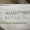 Buzz Rickson's バズリクソンズ M43035 EARLY MILITARY CHINOS 1945 MODEL ミリタリー チノパンツ ベージュ系 W29【中古】