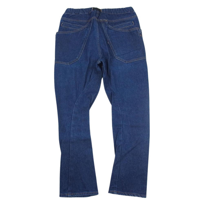 グリップスワニー GSP-OR05 FIREPROOF JOG 3D DENIM CAMP PANTS ファイアルーフ キャンプ デニム パンツ インディゴブルー系 S【中古】