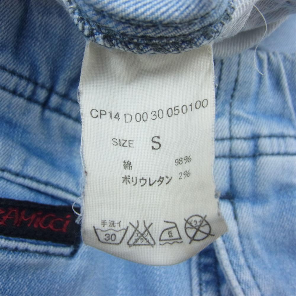 Gramicci グラミチ CP14D0030050100 デニム クライミング パンツ インディゴブルー系 S【中古】
