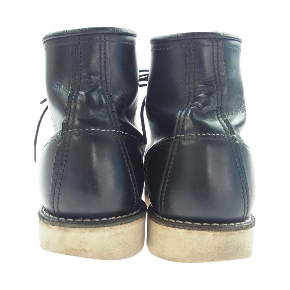 RED WING レッドウィング 8130 CLASSIC MOC TOE BOOT アイリッシュセッター クラシック モックトゥ ワーク ブーツ ブラック系 25.5cm【中古】
