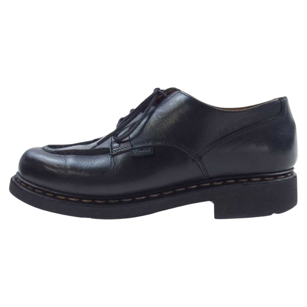 Paraboot パラブーツ 29673 CHAMBORD TEX NOIR-LIS NUIT シャンボード レザー シューズ ブラック系 5.５F【中古】