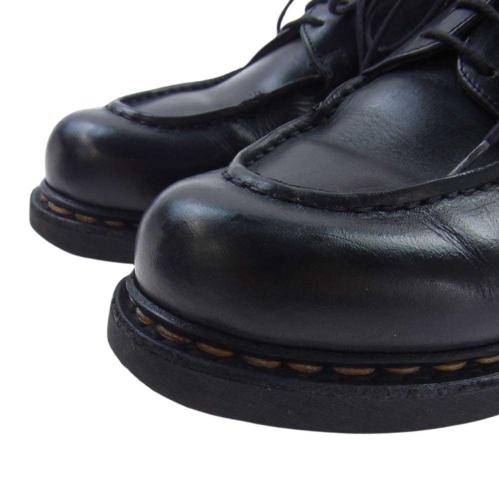 Paraboot パラブーツ 29673 CHAMBORD TEX NOIR-LIS NUIT シャンボード レザー シューズ ブラック系 5.５F【中古】