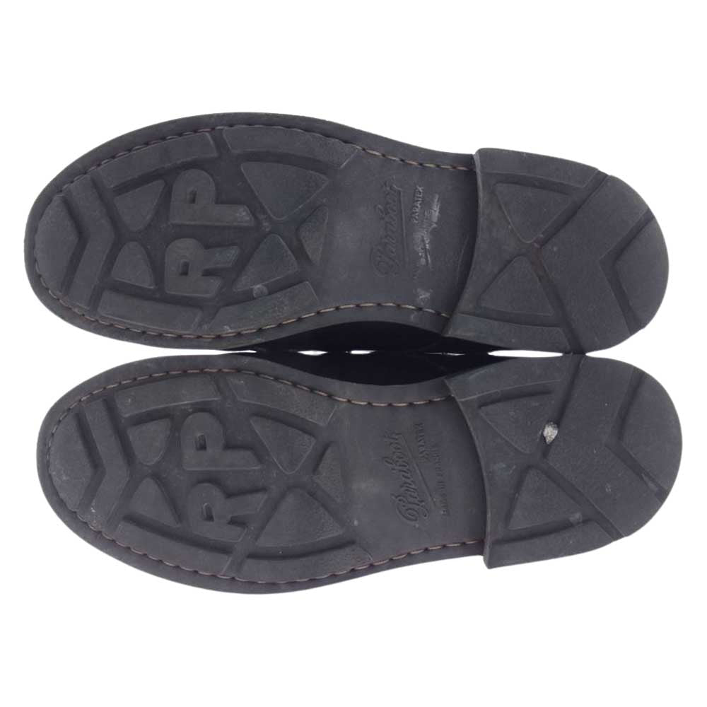 Paraboot パラブーツ 29673 CHAMBORD TEX NOIR-LIS NUIT シャンボード レザー シューズ ブラック系 5.５F【中古】