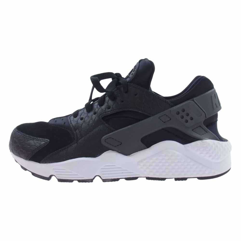 NIKE ナイキ 704830-001 Air Huarache Run Snake エア ハラチ ラン スネーク スニーカー ブラック系 27cm【美品】【中古】