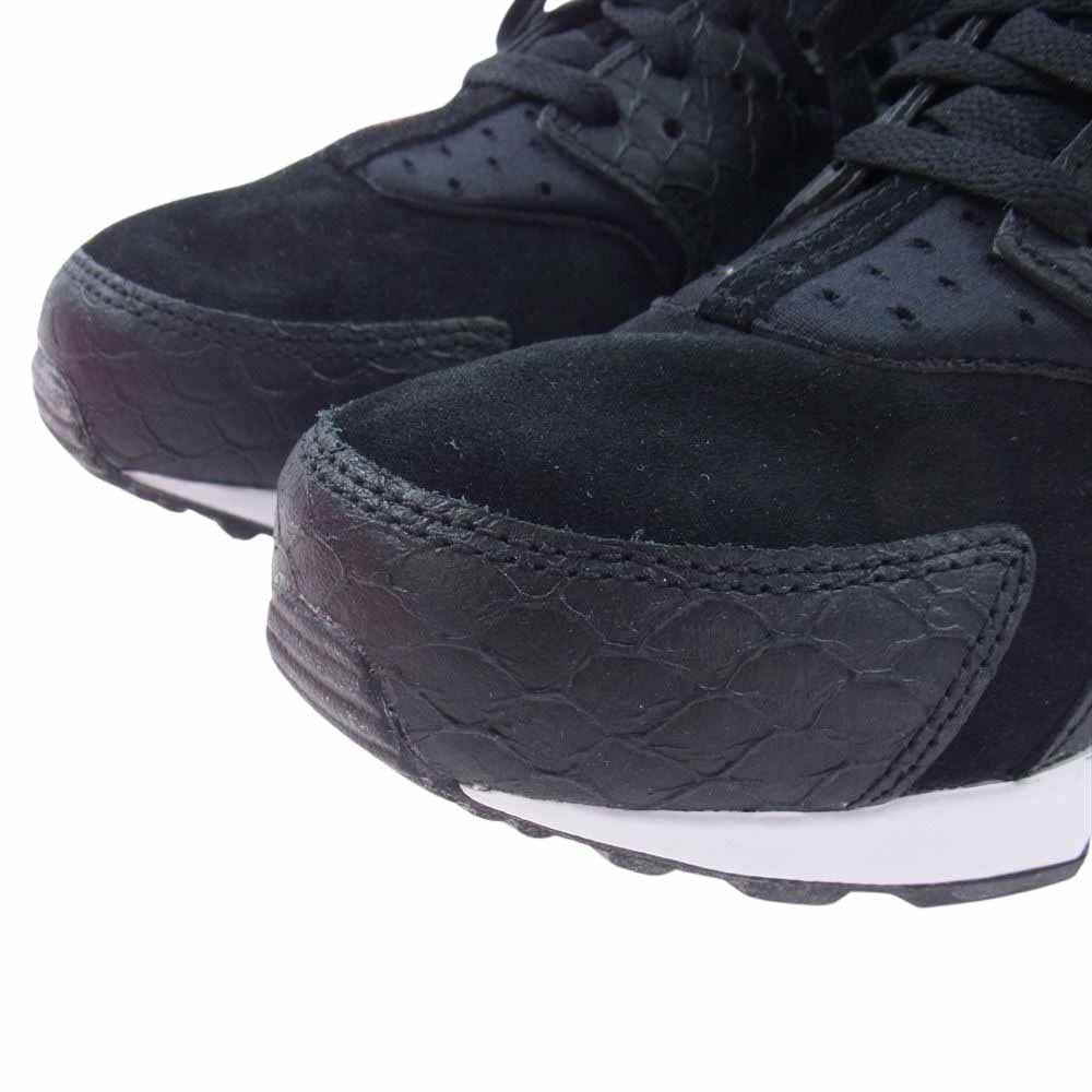 NIKE ナイキ 704830-001 Air Huarache Run Snake エア ハラチ ラン スネーク スニーカー ブラック系 27cm【美品】【中古】
