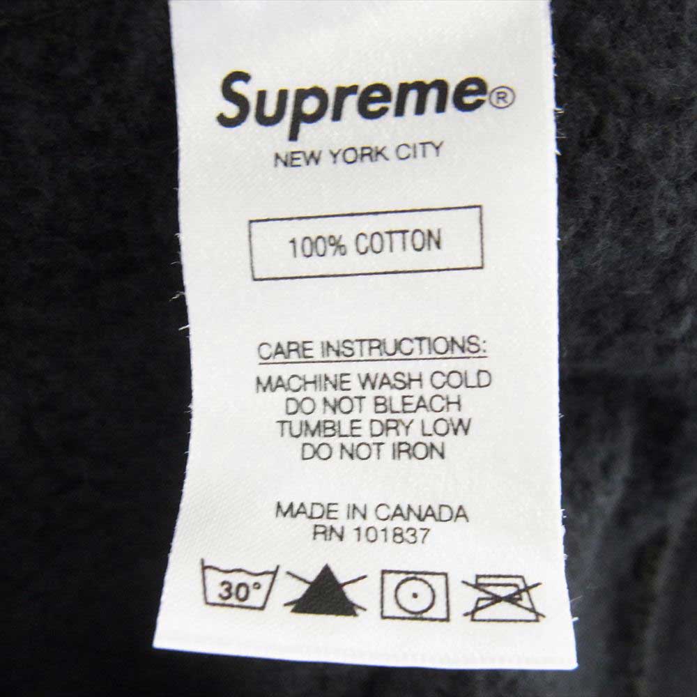 Supreme シュプリーム 20SS  Cutout Logo Crewneck Cutout Logo Crewneck カットアウト クルーネック スウェット トレーナー ブラック系 Large【美品】【中古】