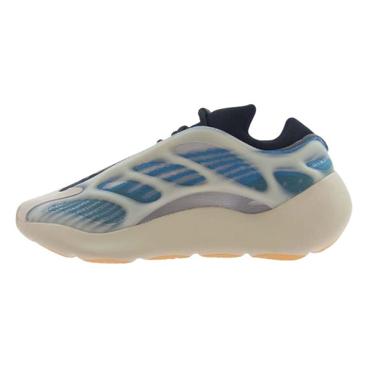 adidas アディダス GY0260 YEEZY 700 V3 イージー ローカット スニーカー オフホワイト系 インディゴブルー系 ブラック系 27.5cm【新古品】【未使用】【中古】