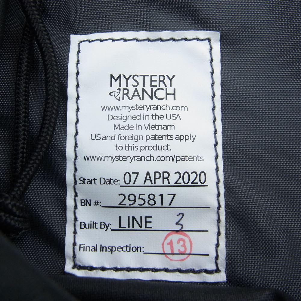MYSTERY RANCH ミステリーランチ 295817 FULLMOON フルムーン ボディ ウエストバッグ ブラック系【中古】