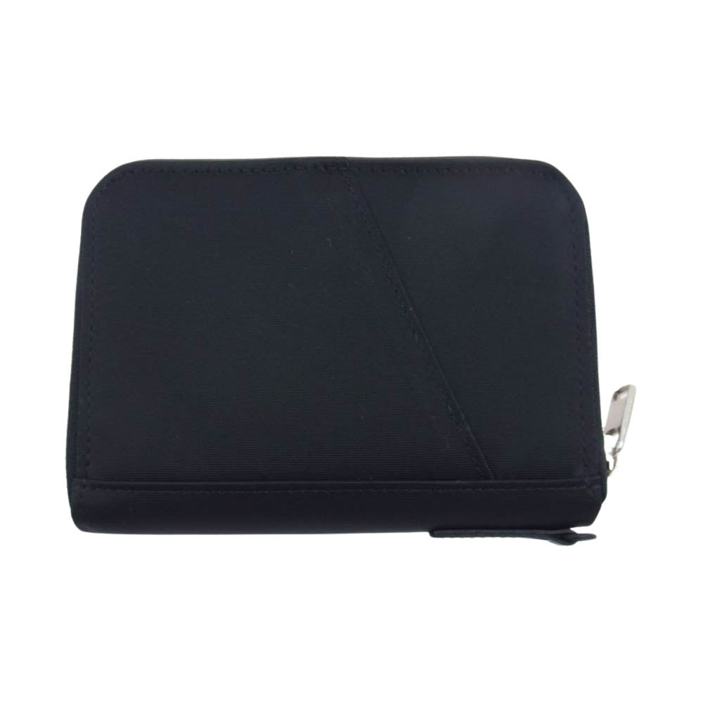 PORTER ポーター LIFT リフト ナイロン 二つ折り 財布 ウォレット ブラック系【中古】