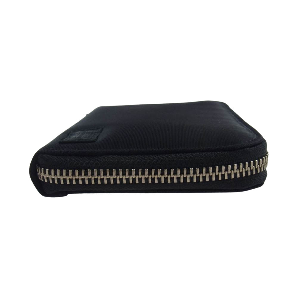 PORTER ポーター LIFT リフト ナイロン 二つ折り 財布 ウォレット ブラック系【中古】