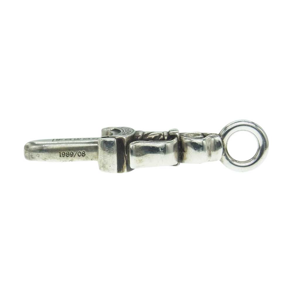 CHROME HEARTS クロムハーツ（原本無） DOUBLE DAGGER ダブルダガー ネックレス トップ シルバー シルバー系【中古】