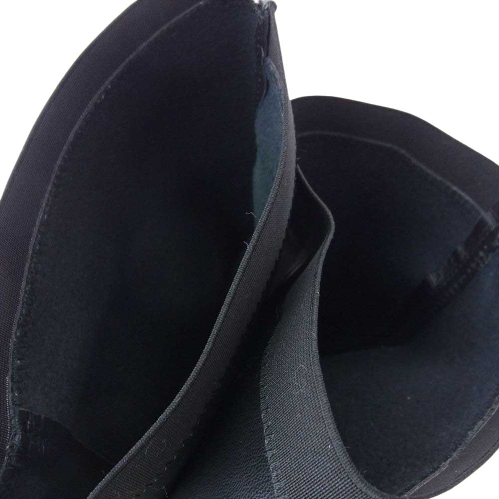 ピッピシック PP22 Hailey Knee High 2 レザー ストレッチ素材 ニーハイ ロングブーツ ブラック系 38【美品】【中古】