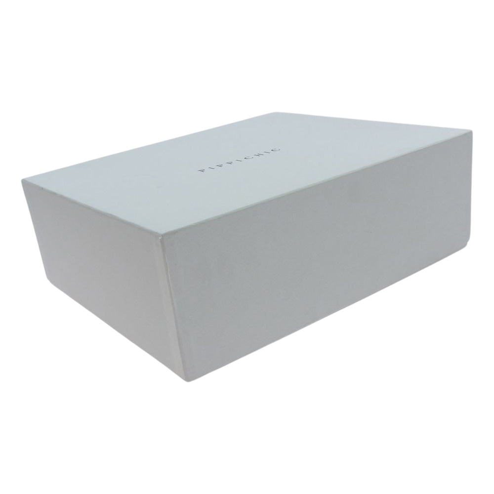 ピッピシック PP22 Hailey Knee High 2 レザー ストレッチ素材 ニーハイ ロングブーツ ブラック系 38【美品】【中古】