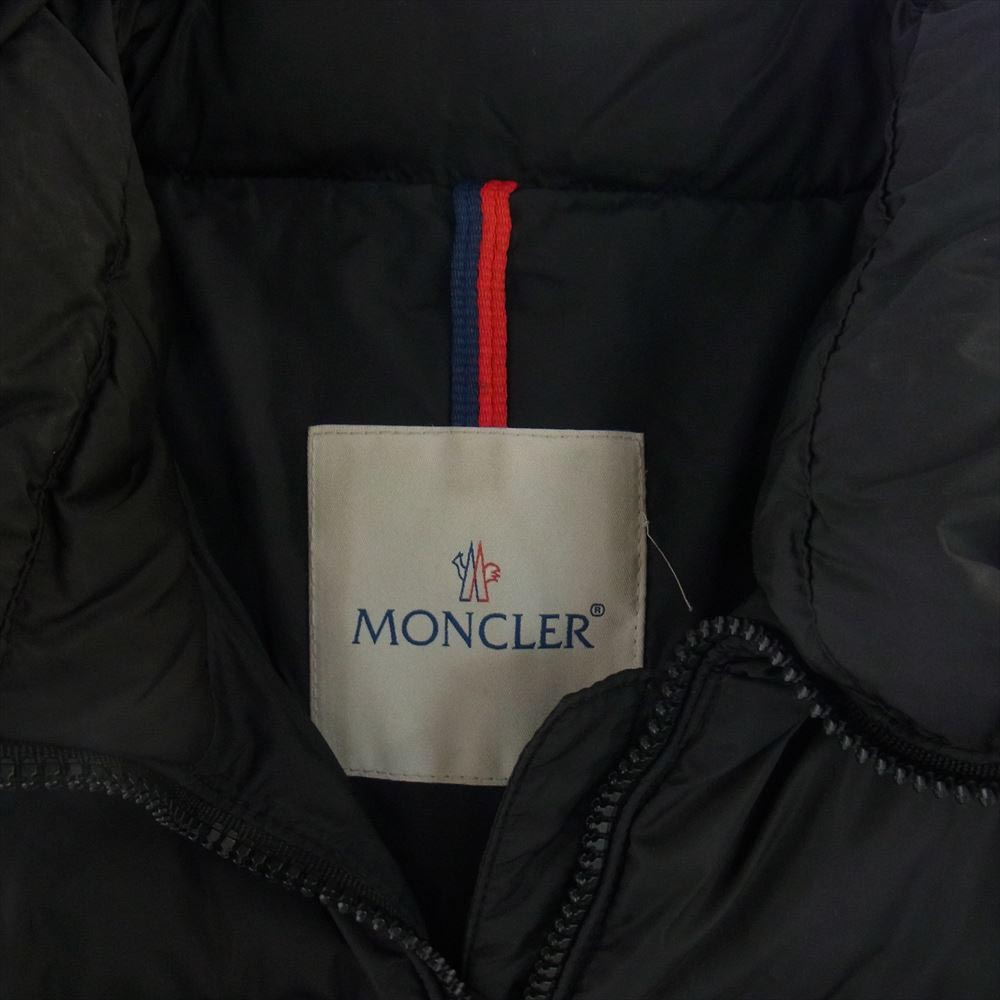 MONCLER モンクレール 国内正規品 CHARPAL シャーパル フード付き ダウンコート ブラック系 2【中古】