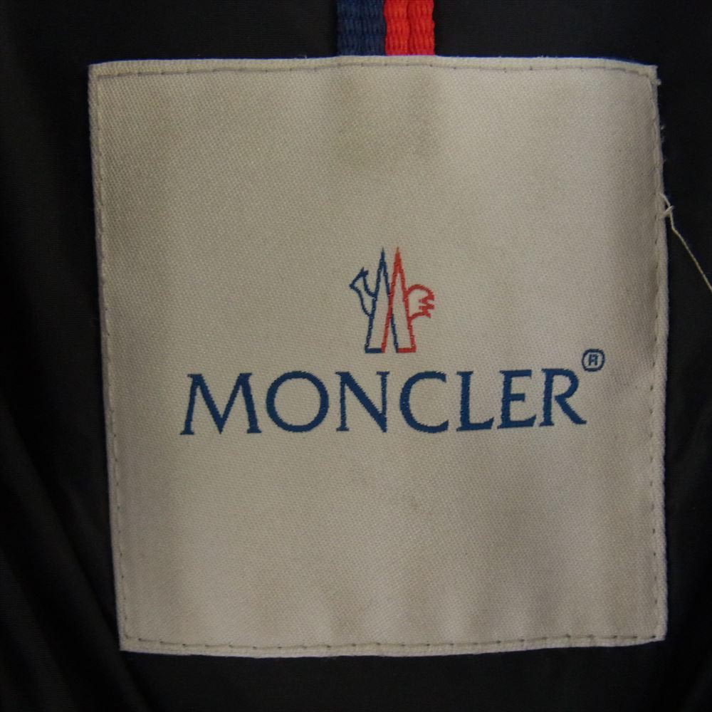 MONCLER モンクレール 国内正規品 CHARPAL シャーパル フード付き ダウンコート ブラック系 2【中古】