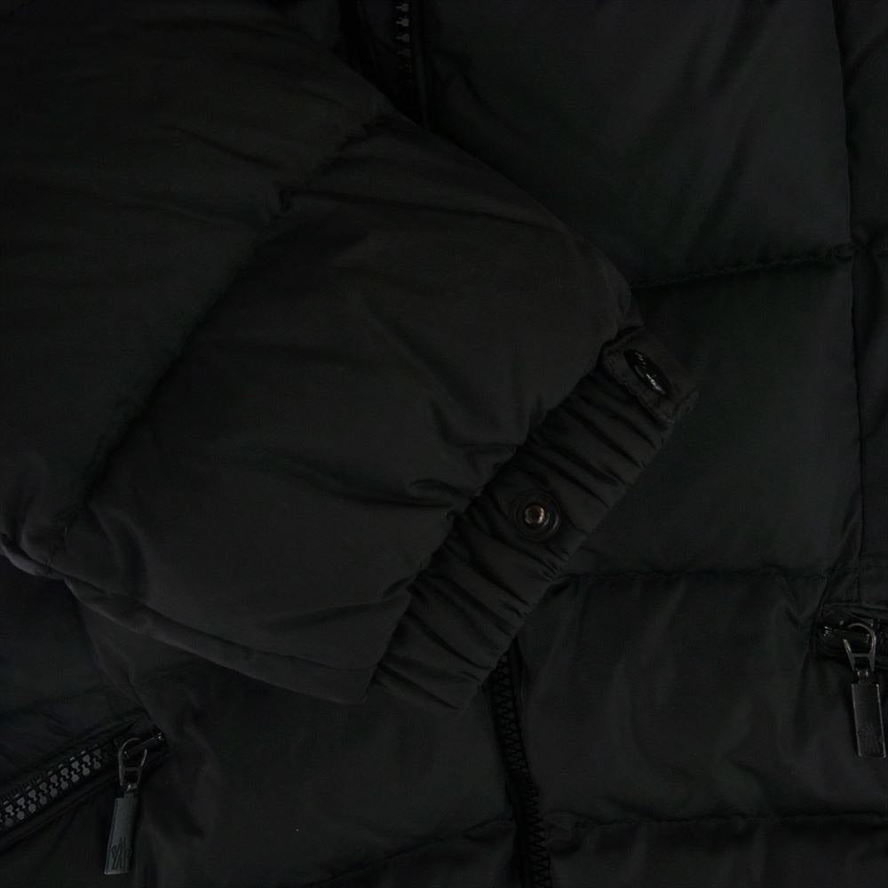 MONCLER モンクレール 国内正規品 CHARPAL シャーパル フード付き ダウンコート ブラック系 2【中古】