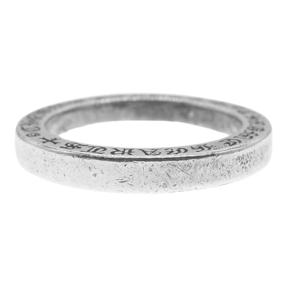 CHROME HEARTS クロムハーツ（原本無） 3mm SPACER PLN 3mm スペーサー プレーン リング シルバー系 19号【中古】