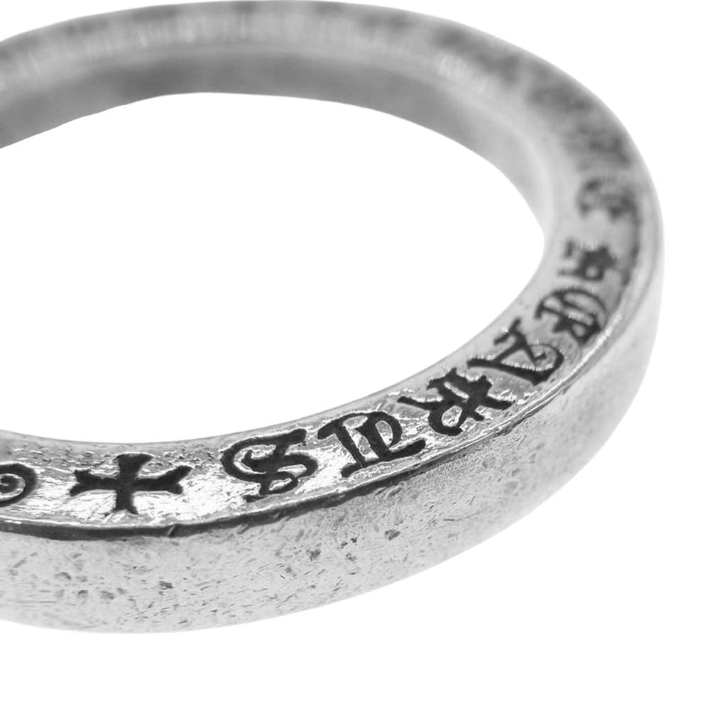 CHROME HEARTS クロムハーツ（原本無） 3mm SPACER PLN 3mm スペーサー プレーン リング シルバー系 19号【中古】