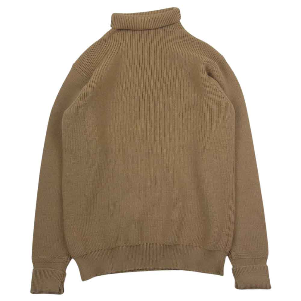 アンデルセンアンデルセン イタリア製 ハイネック ニット セーター  ブラウン系 M【中古】