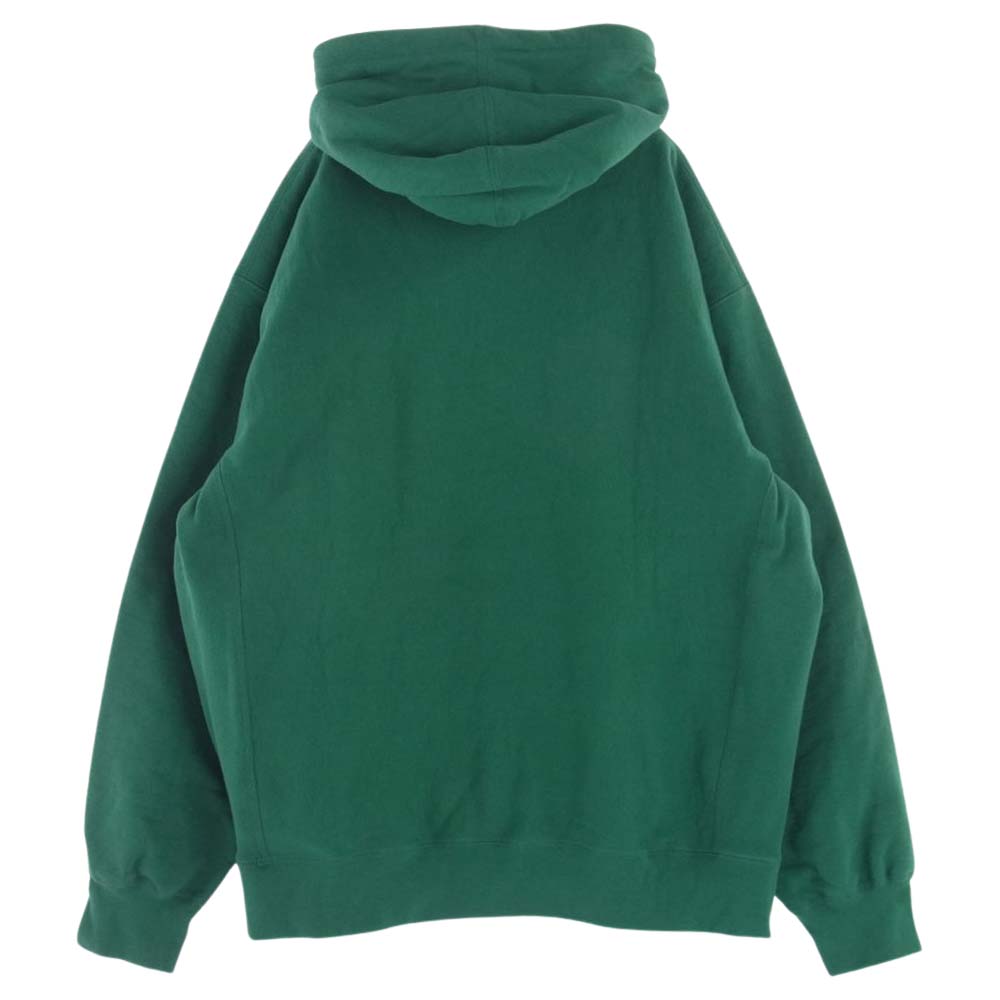 Supreme シュプリーム 21AW Small Box Hooded Sweatshirt スモール ボックス フーディー スウェットシャツ ライト パイン グリーン系 XXLarge【中古】