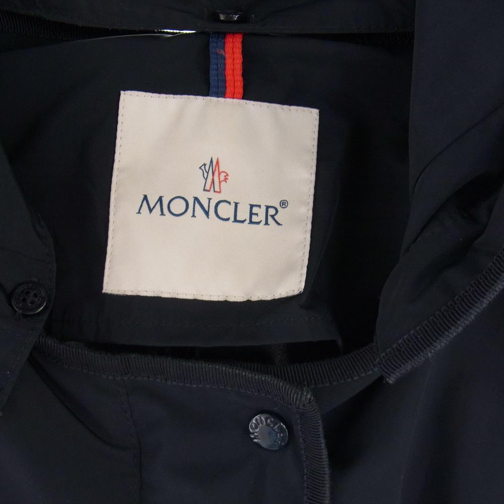 MONCLER モンクレール C10934960505 54543 ANTHEMIS フード付 ナイロン コート ネイビー系 5【中古】