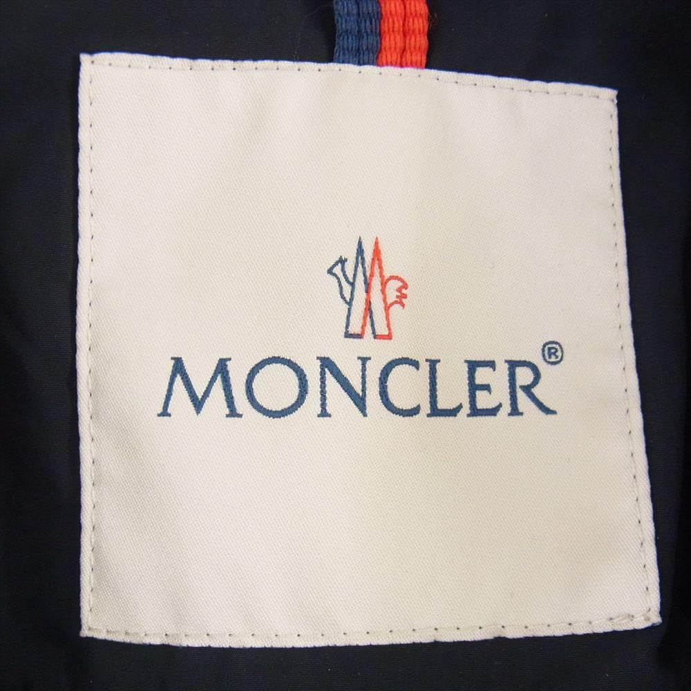 MONCLER モンクレール C10934960505 54543 ANTHEMIS フード付 ナイロン コート ネイビー系 5【中古】