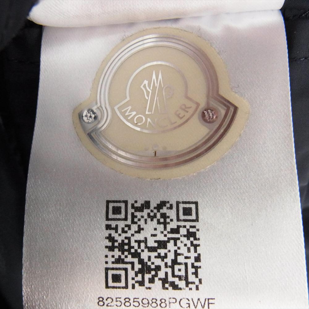 MONCLER モンクレール C10934960505 54543 ANTHEMIS フード付 ナイロン コート ネイビー系 5【中古】