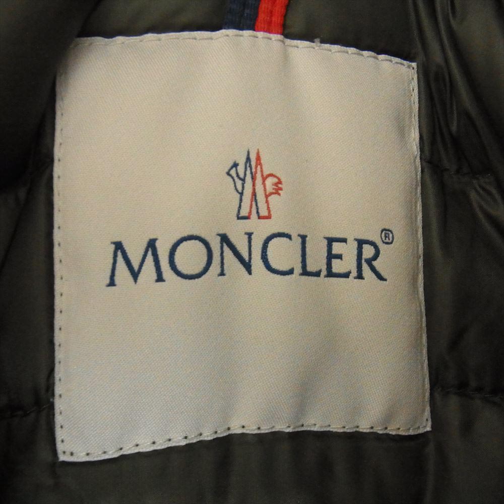 MONCLER モンクレール 410934971005 53290 SARCELLE サルセル ダウン ライナー付き ナイロン コート カーキ系 1【中古】