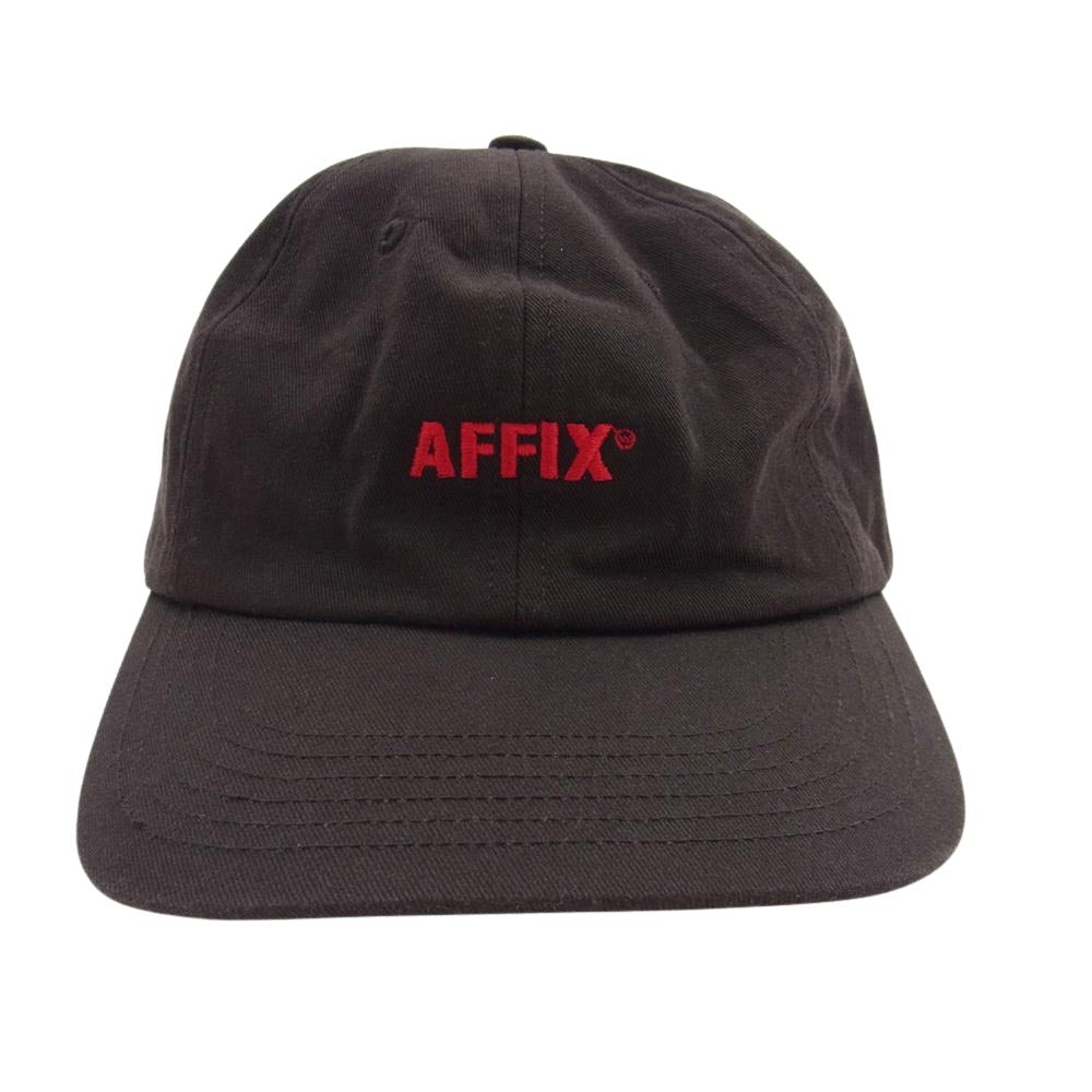 アフィックス USA製 ロゴ キャップ ブラウン系【中古】