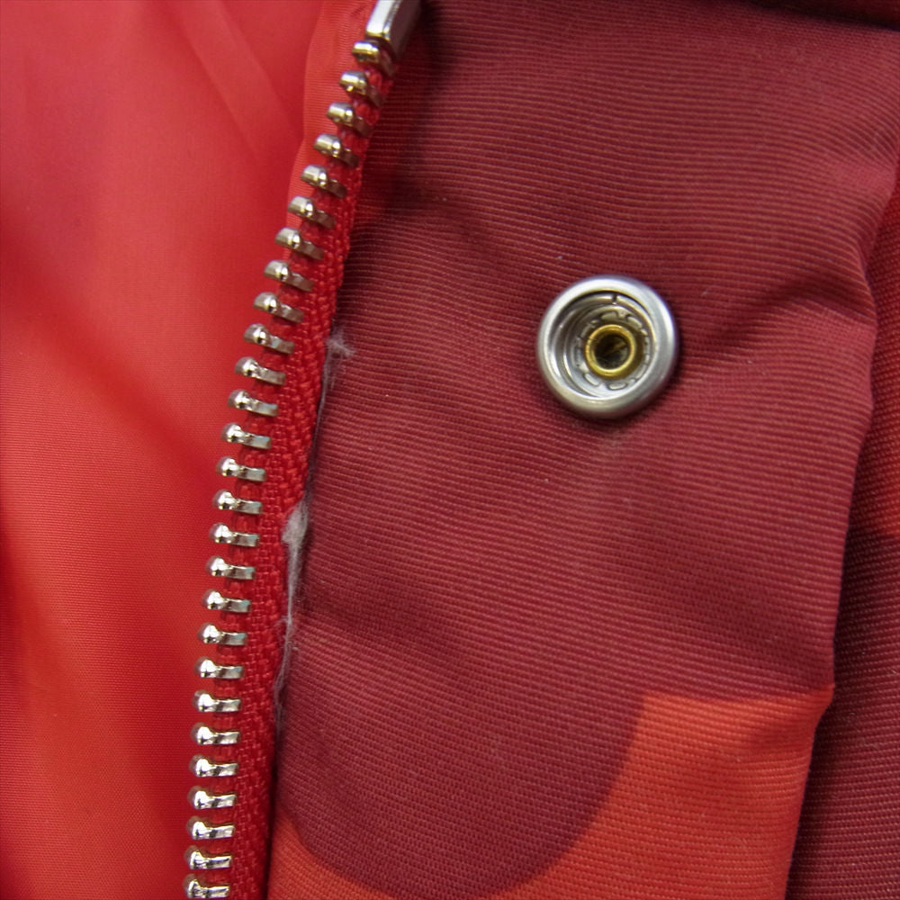 A BATHING APE アベイシングエイプ 001HJA801013X カモフラ 迷彩 ダウン ジャケット マルチカラー系 M【中古】