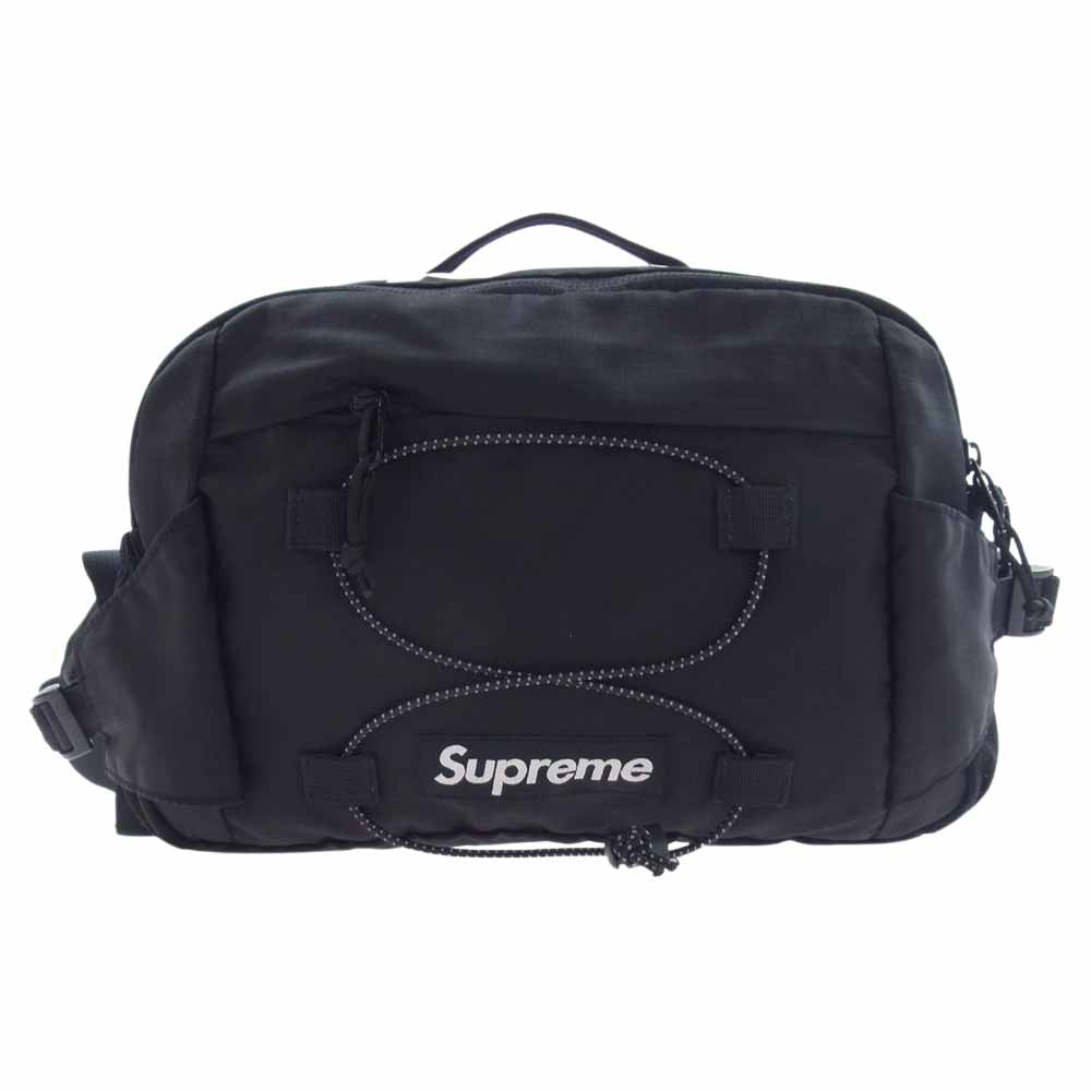 Supreme シュプリーム 17SS  Waist Bag ウェウト バッグ ブラック系【中古】