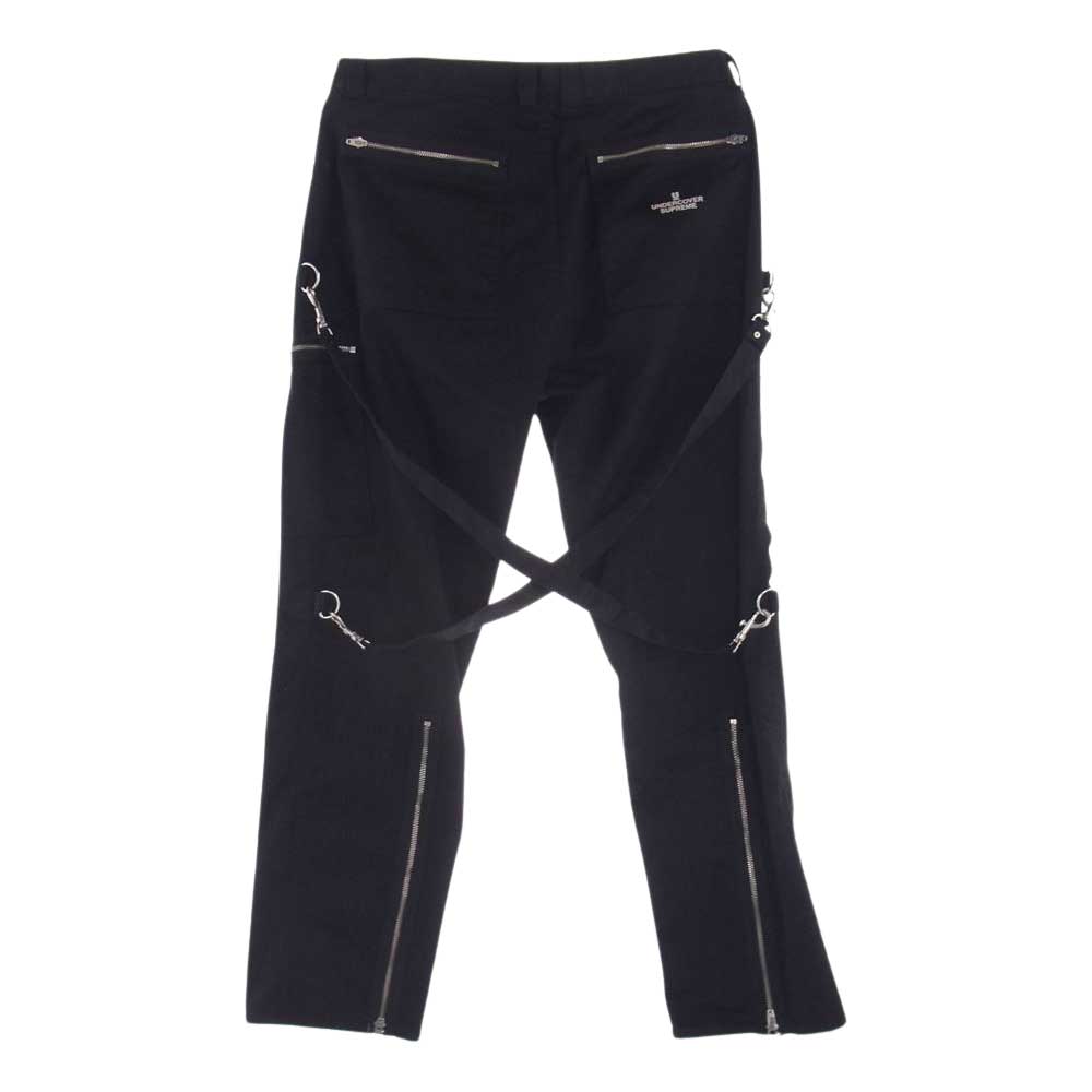 Supreme シュプリーム × UNDERCOVER Bondage Pant アンダーカバー ボンテージ パンツ ブラック系 32【中古】