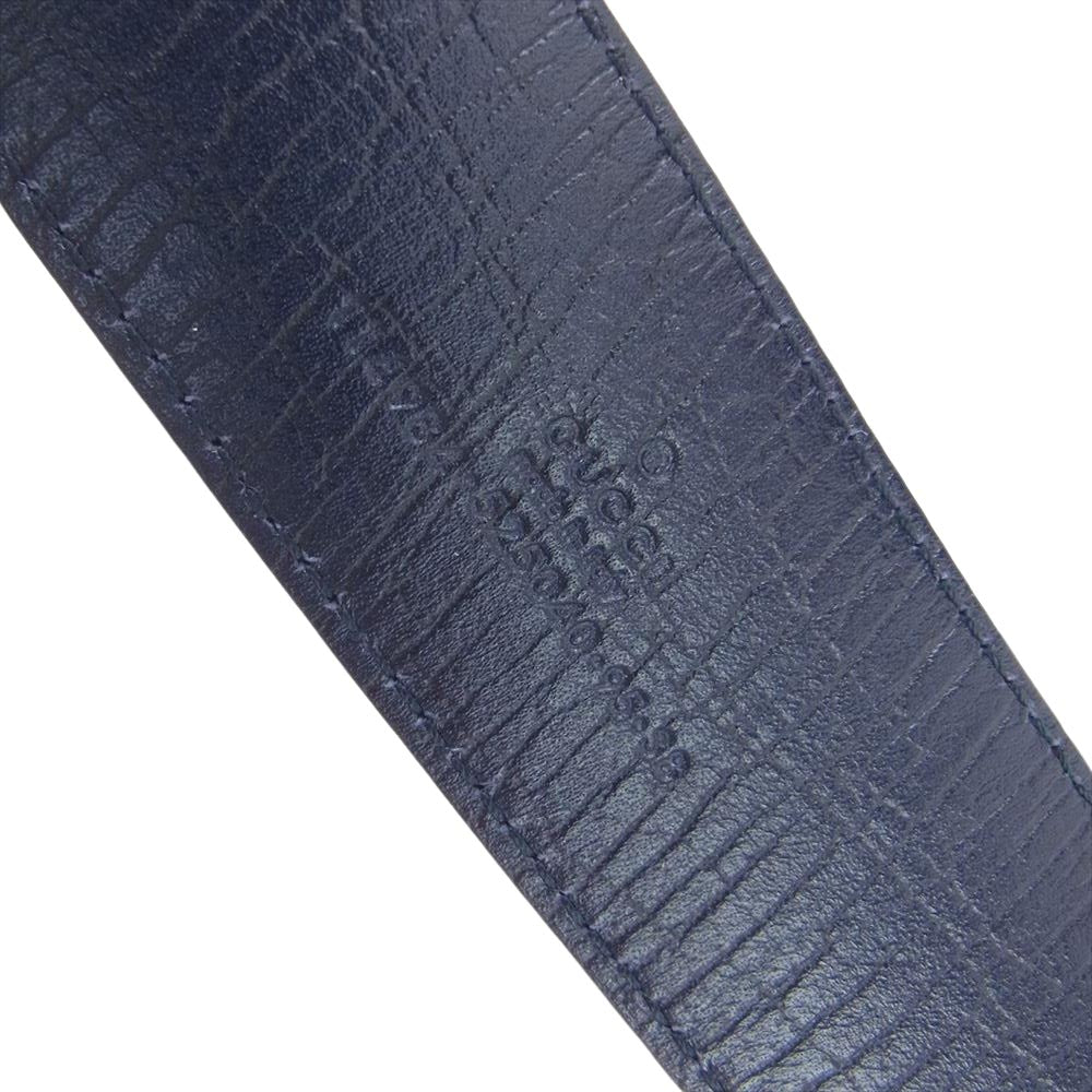 GUCCI グッチ 411924 GGスプリーム キャンバス インターロッキングG バックル ベルト ベージュ系【中古】