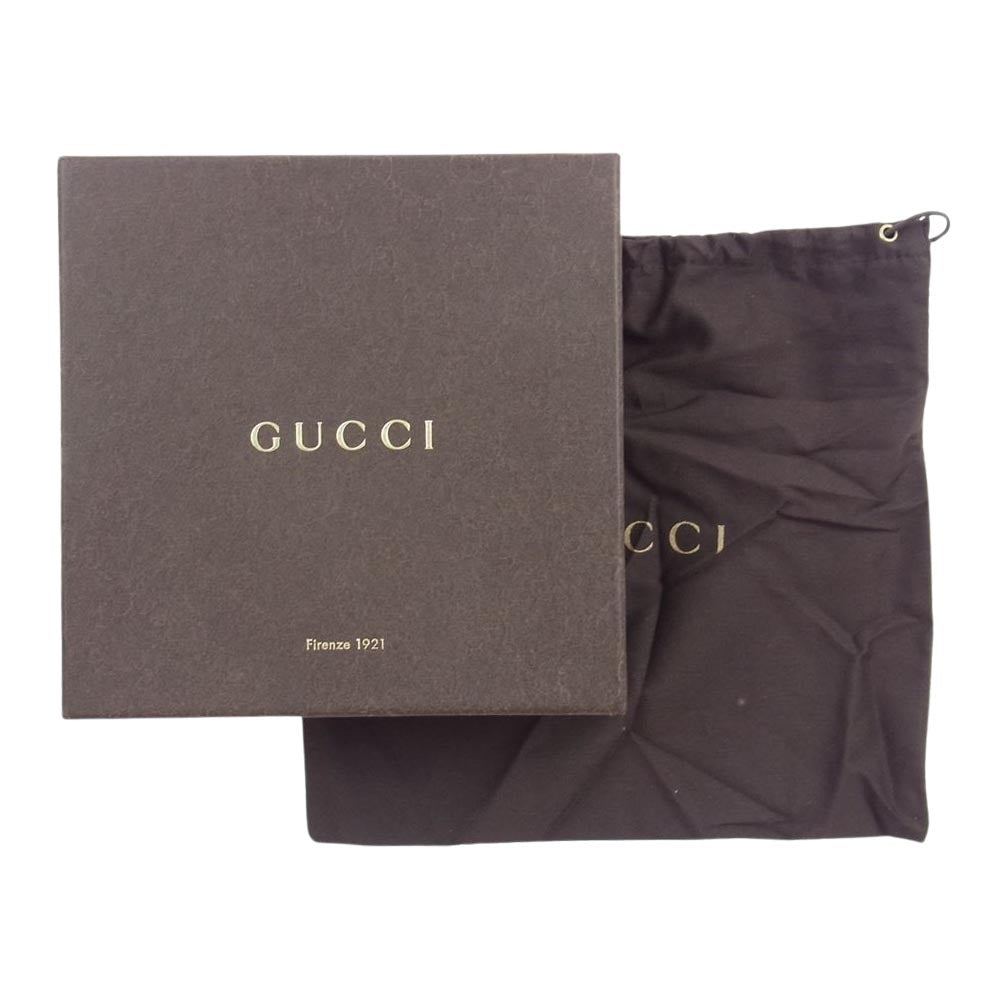 GUCCI グッチ 411924 GGスプリーム キャンバス インターロッキングG バックル ベルト ベージュ系【中古】
