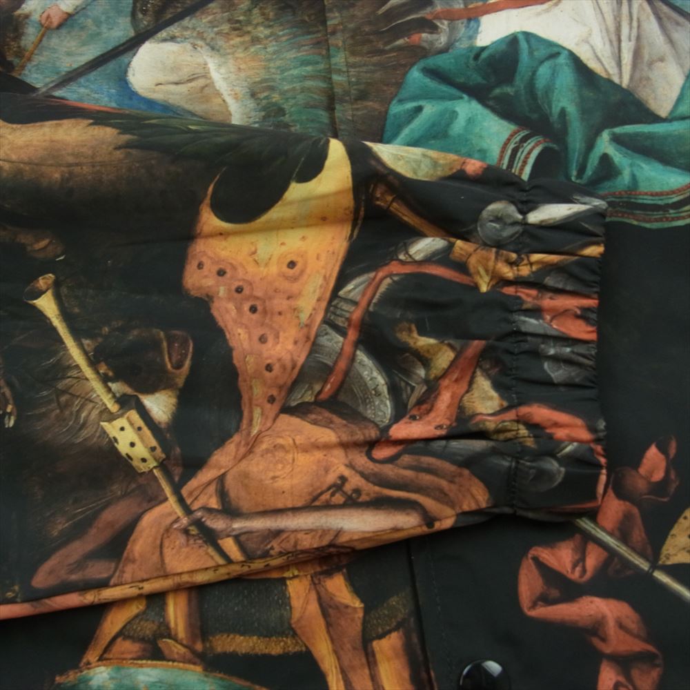 Supreme シュプリーム 16AW × UNDERCOVER Coaches Jacket 絵画転写 プリント アンダーカバー コーチ ジャケット L【中古】