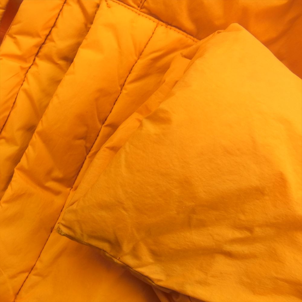 STONE ISLAND ストーンアイランド 671540223 ガーメントダイ ダウン ジャケット  オレンジ系【中古】