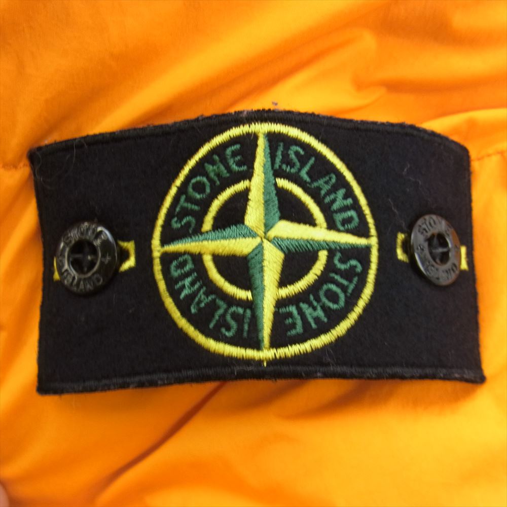 STONE ISLAND ストーンアイランド 671540223 ガーメントダイ ダウン ジャケット  オレンジ系【中古】