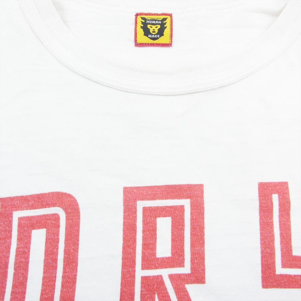 HUMAN MADE ヒューマンメイド DRY ALLS ドライオールズ プリント 半袖 Tシャツ ホワイト系【中古】