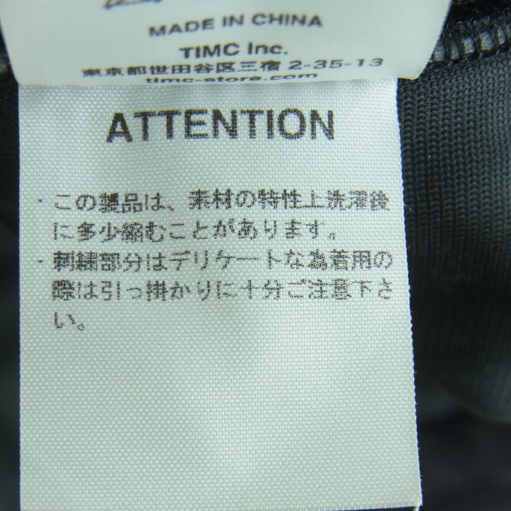 東京インディアンズ バックロゴ刺繍 エンブロイダリー ダウン ベスト 中国製 ブラック系 L【中古】