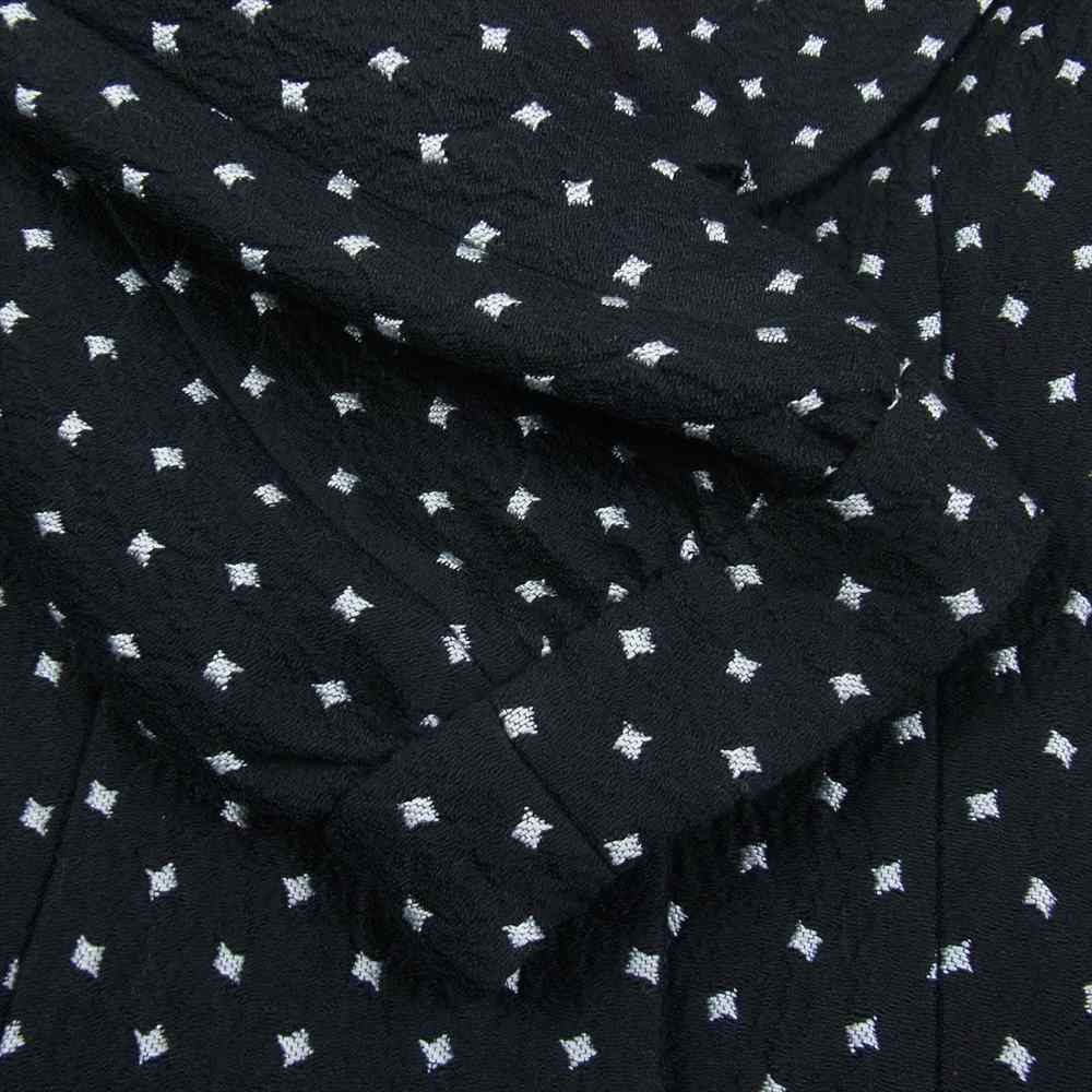 ARMANI COLLEZIONI アルマーニコレッツォーニ 20082 イタリア製 1B ウール ニット テーラードジャケット ブラック系 40【中古】