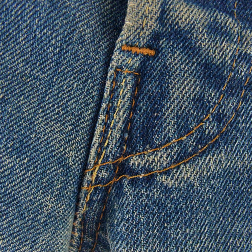 Levi's リーバイス ヴィンテージ オリジナル 501 66ビッグE ボタン裏16 前股ズレカン スレキスタンプ  インディゴブルー系【中古】