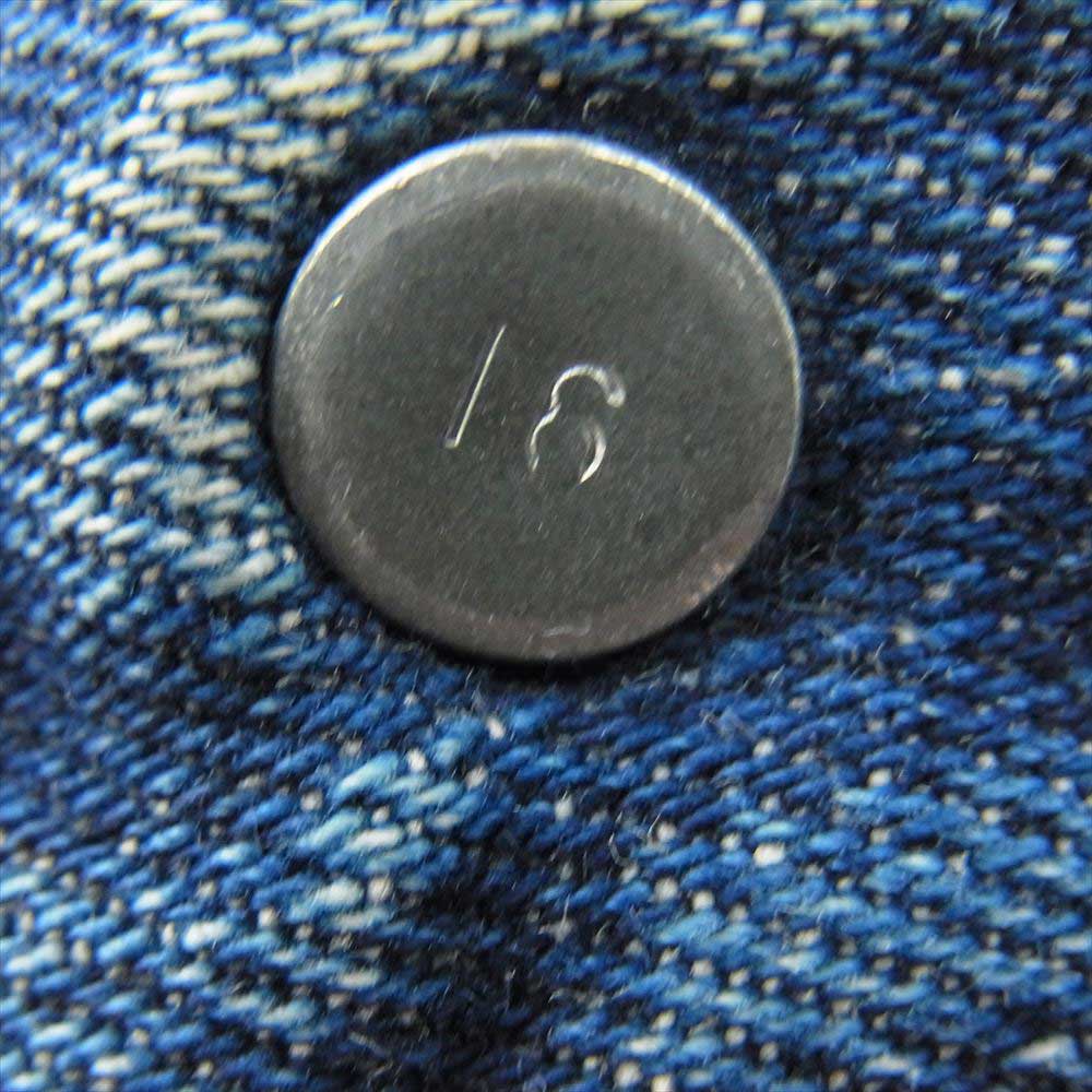Levi's リーバイス ヴィンテージ オリジナル 501 66ビッグE ボタン裏16 前股ズレカン スレキスタンプ  インディゴブルー系【中古】