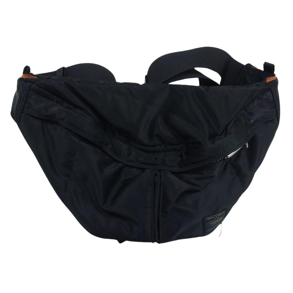 PORTER ポーター TANKER WAIST BAG タンカー ウエストバッグ ショルダーバッグ ブラック系【中古】