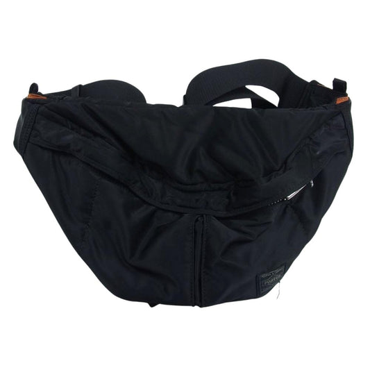 PORTER ポーター TANKER WAIST BAG タンカー ウエストバッグ ショルダーバッグ ブラック系【中古】