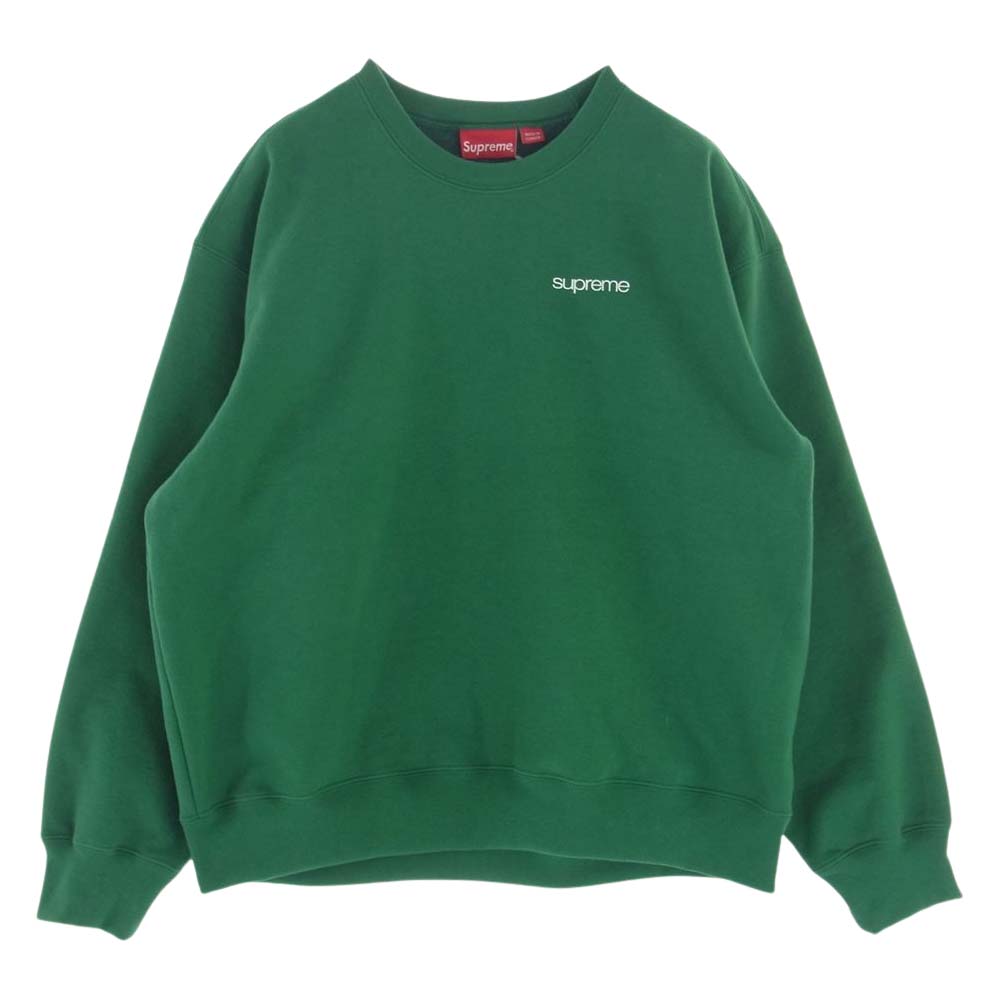 Supreme シュプリーム 23AW Nyc Crewneck ニューヨーク クルーネック スウェット トレーナー グリーン系【新古品】【未使用】【中古】